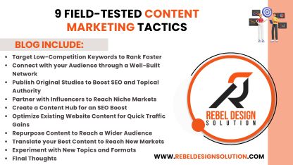 9 Field-Tested Content Marketing Tactics